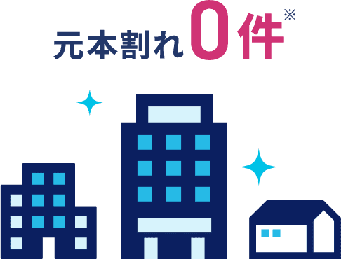元本割れ0件